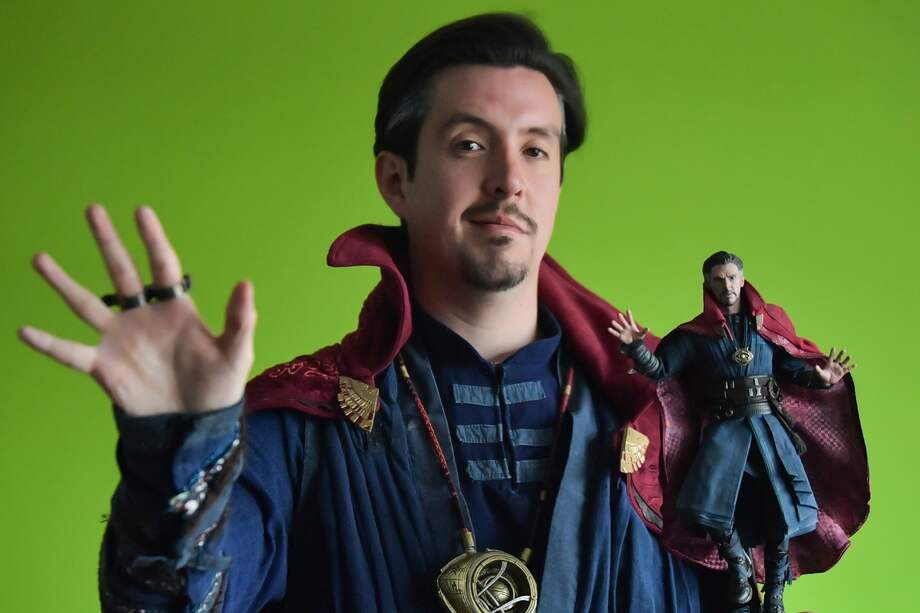 Juan Pablo Castilla ha hecho cosplays de Doctor Strange, como se muestra en las películas del UCM.