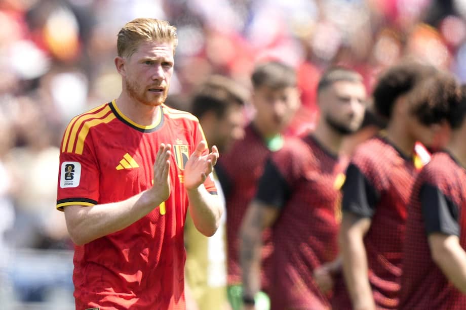 Kevin De Bruyne, jugador de Bélgica.