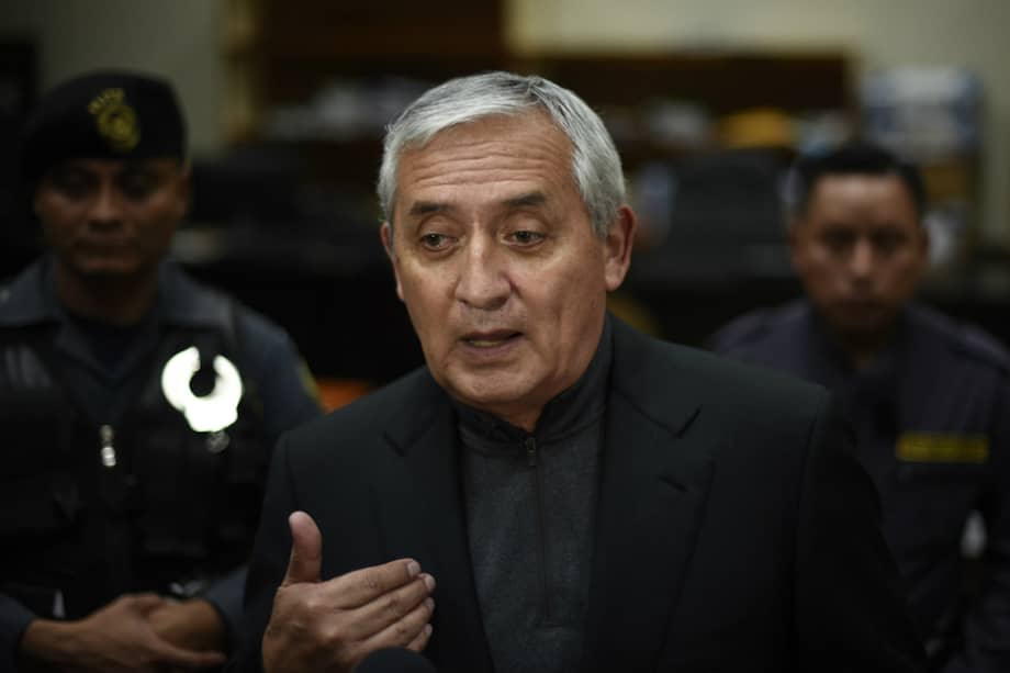 Otto Pérez, expresidente de Guatemala. / AFP