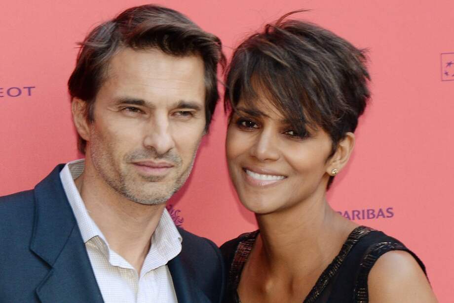 Olivier Martinez y Halle Berry. / AFP