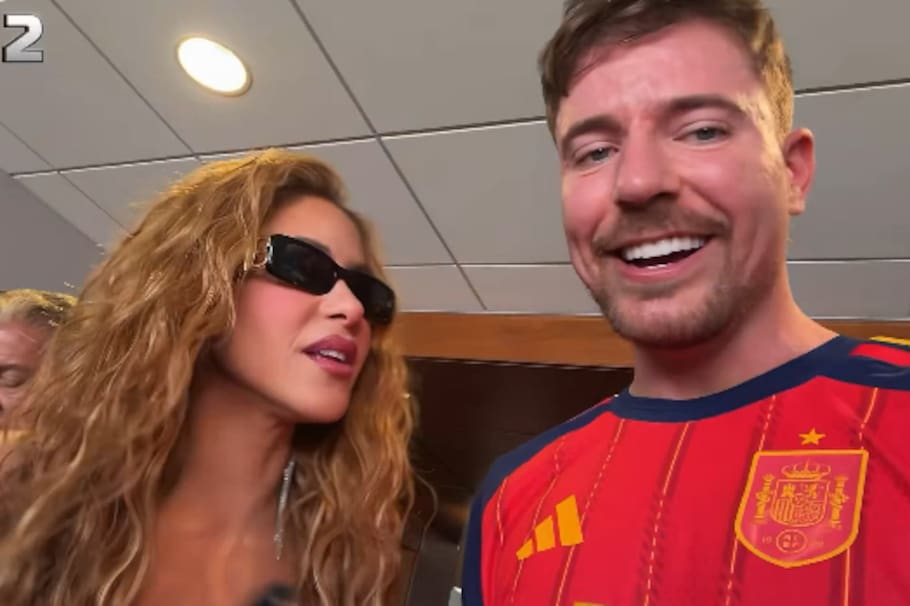 Shakira y MrBeast