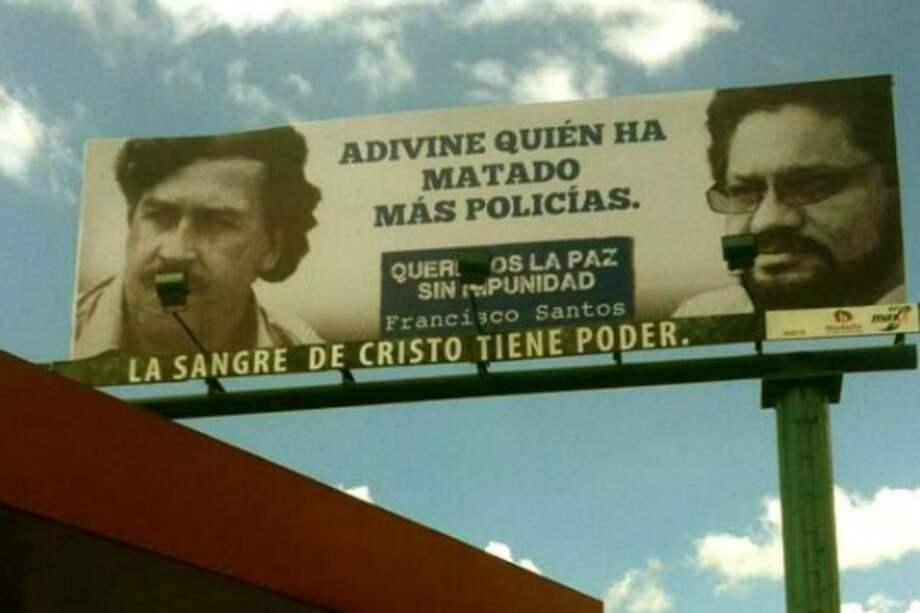 Gobierno llama a cesar 'guerra' de vallas