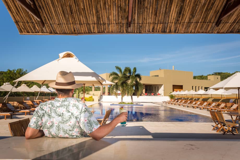 Los visitantes destinaron la mayor parte de su presupuesto a alimentos y bebidas.