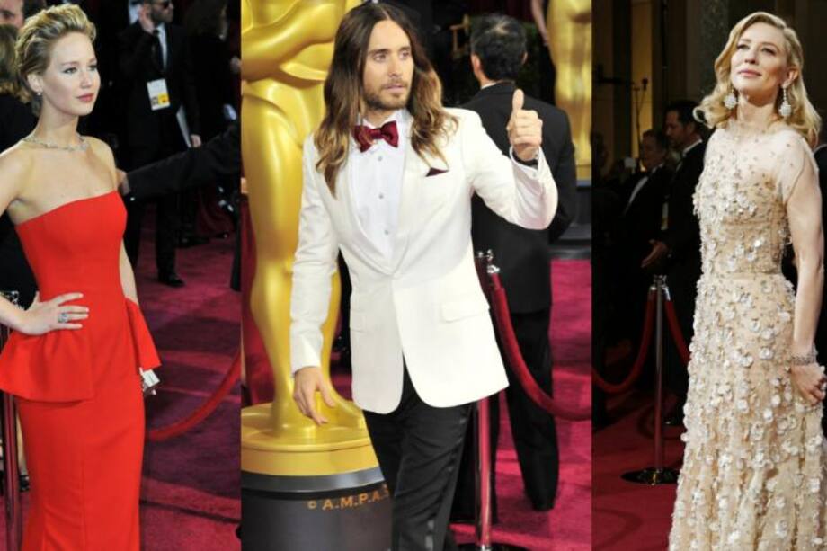 Colores pasteles y alta costura en los Premios Óscar 2014