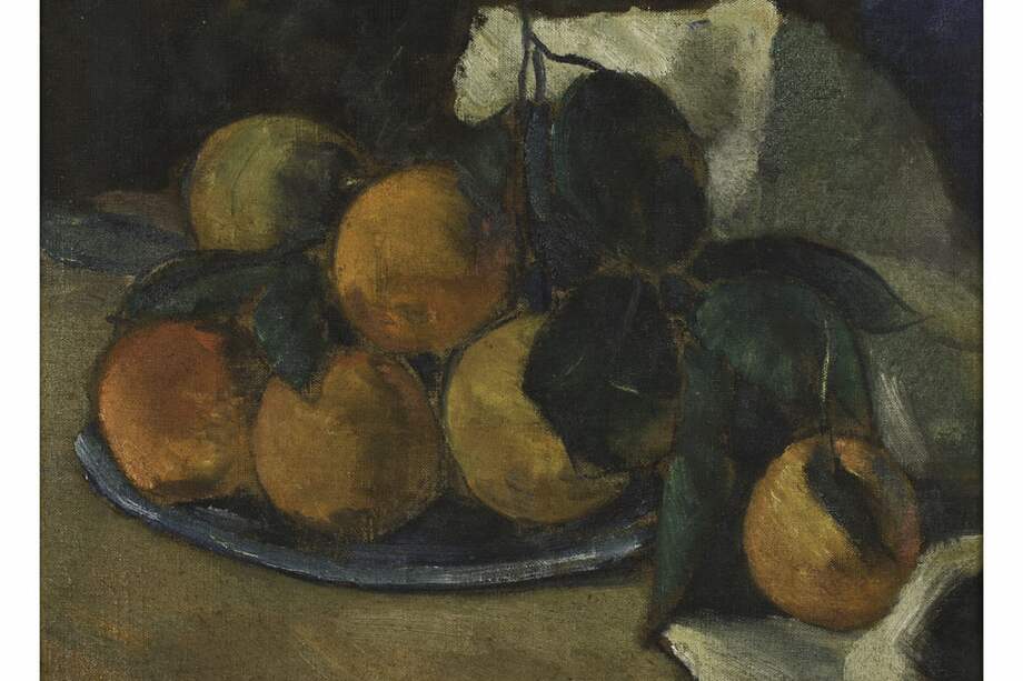 “Mangos”, de Pedro Nel Gómez, óleo sobre lienzo, 1939. / Reproducciones: Cortesía - Museo Nacional