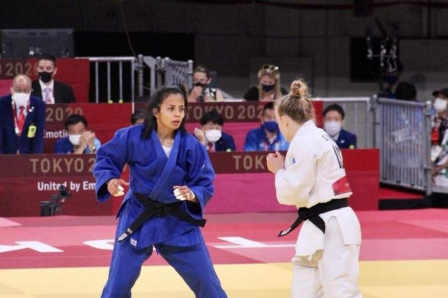 La judoca era la única representante de Colombia en la competencia.