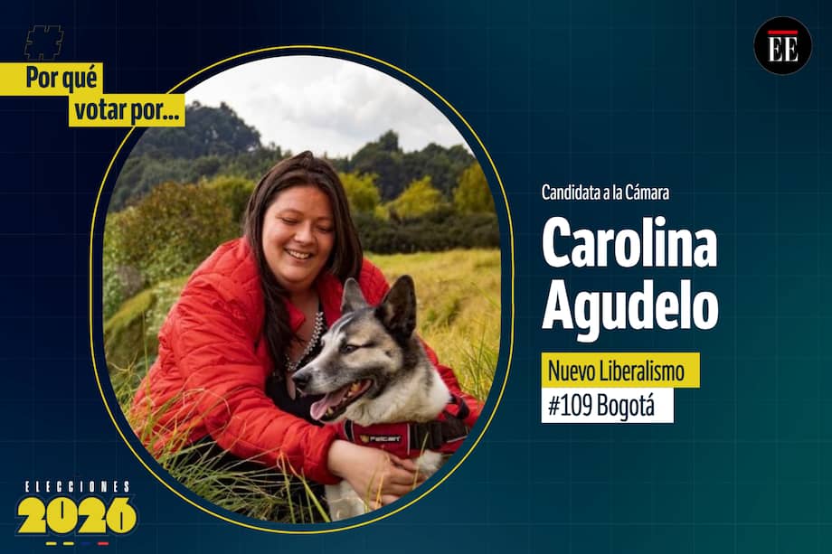 Candidata Carolina Agudelo.