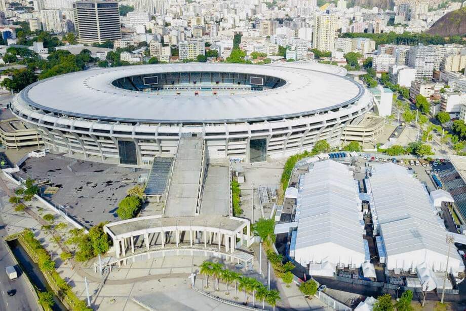 El estadio Maracaná tiene una capacidad para 78 mil personas, aproximadamente. / EFE