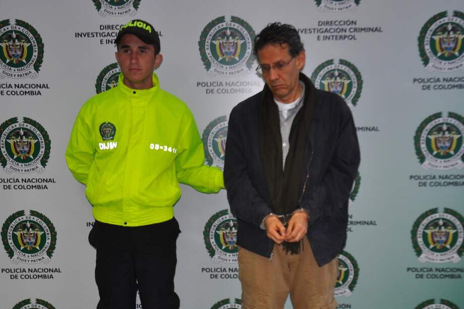 El médico deportólogo Alberto Beltrán Niño el día de su captura. En los próximos días será extraditado a España. / Dijín