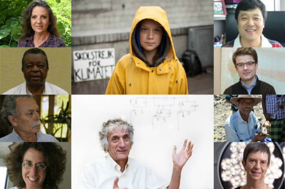 Los personajes elegidos pertenecen a os campos del activismo, la edición genética, la neurociencia, los defensores del Amazonas y la astrofísica, entre otros. / Nature