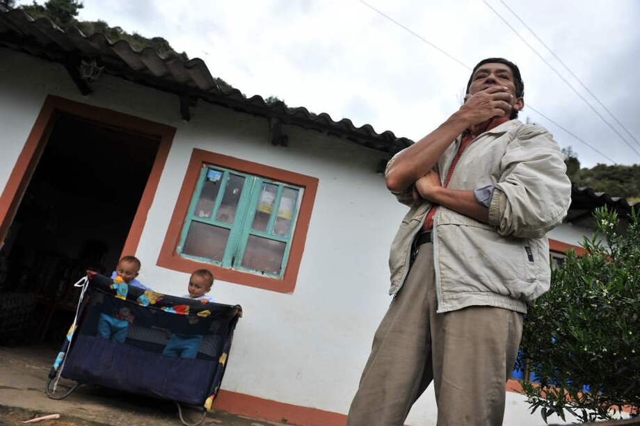 Plinio López, de 57 años, habitante de la vereda El Mirador, Sopó. / Fotos: David Campuzano