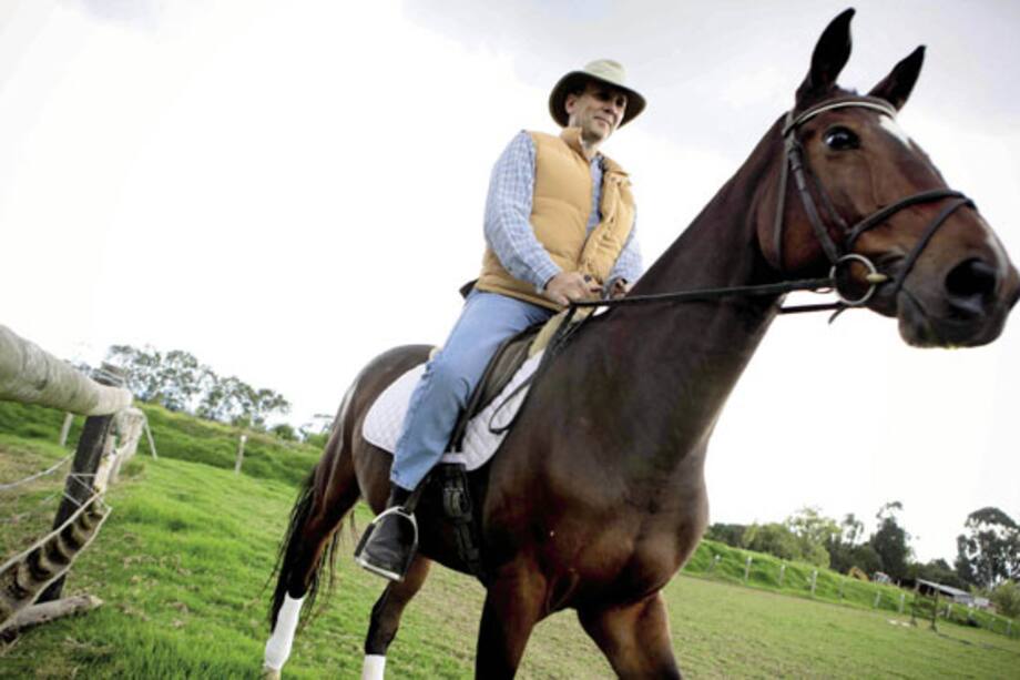 Juan Emilio Posada, muy bien montado