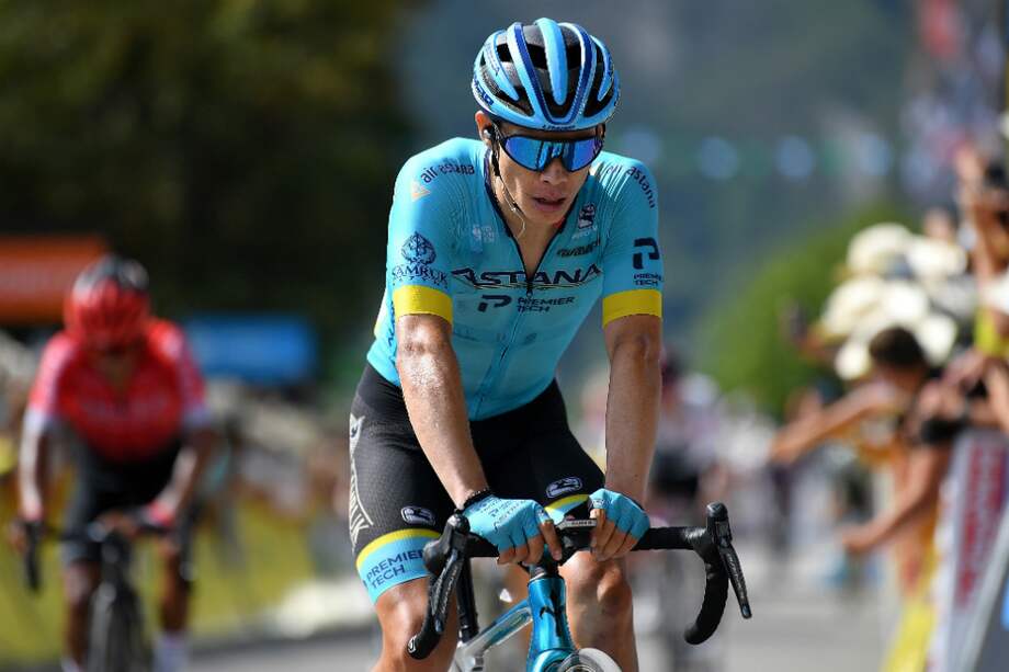 López llegó este domingo a 54 segundos del ganador de la etapa, Tadej Pogacar.