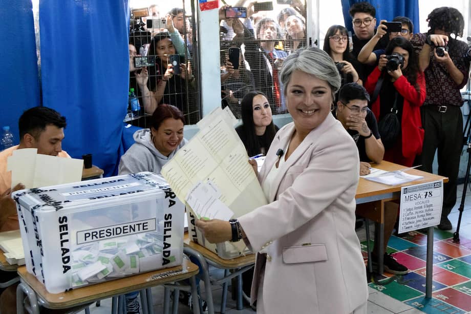 La candidata a la Presidencia de Chile por el partido Unidad por Chile, Jeannette Jara.