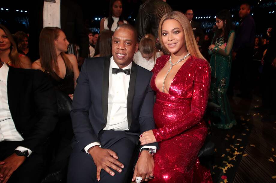 Jay Z y Beyonce en los Grammy 2017. / AFP