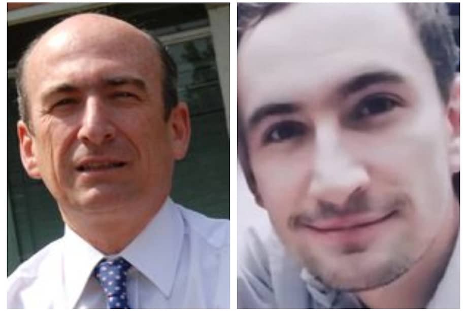 Jorge Enrique Pizano y Alejandro Pizano, padre e hijo, murieron en noviembre de 2018. / Archivo