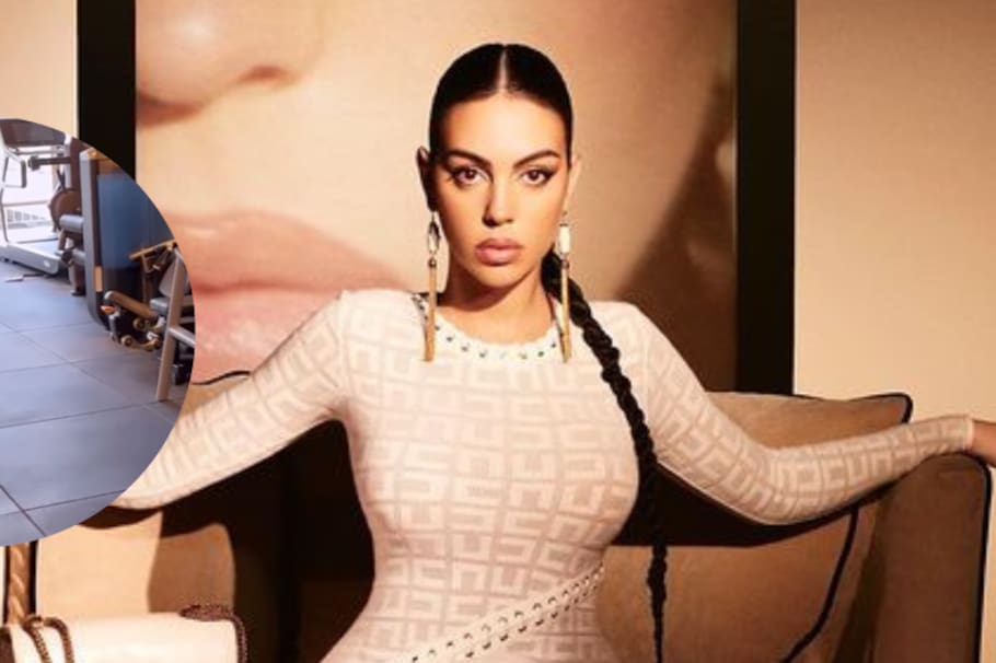 La modelo dejó ver su talento en la pista de baile.