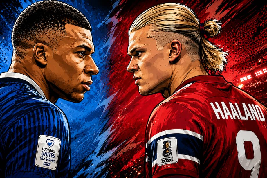 Mbappé y Haaland son dos de los mejores jugadores del mundo.