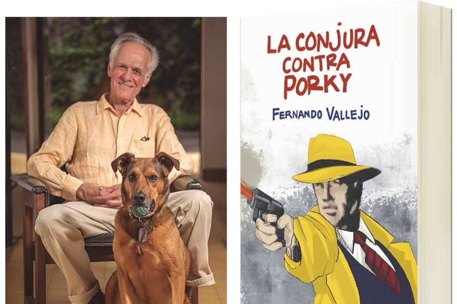 Las obras de Fernando Vallejo, en especial novelas como "La virgen de los sicarios" y "El desbarrancadero", han sido traducidas a más de 40 idiomas. También es autor de la pentalogía autobiográfica "El río del tiempo". Aquí con la portada de su más reciente obra.