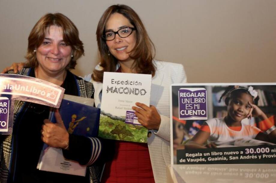 ‘Regalar un libro es mi cuento’ por los niños de Colombia