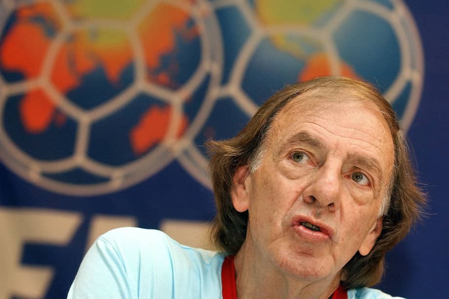 César Luis Menotti, director de selecciones de Argentina. / AFP
