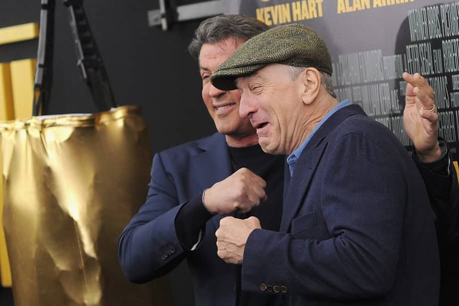 Sylvester Stallone y Robert De Niro en el estreno de 'Grudge Match' en Nueva York.