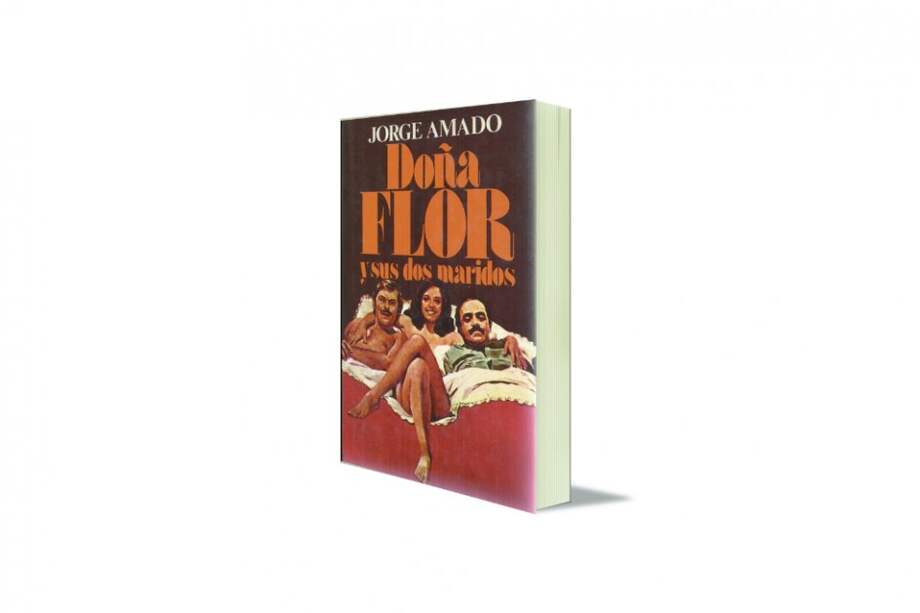 Portada del libro "Doña flor y sus dos maridos", de Jorge Amado.