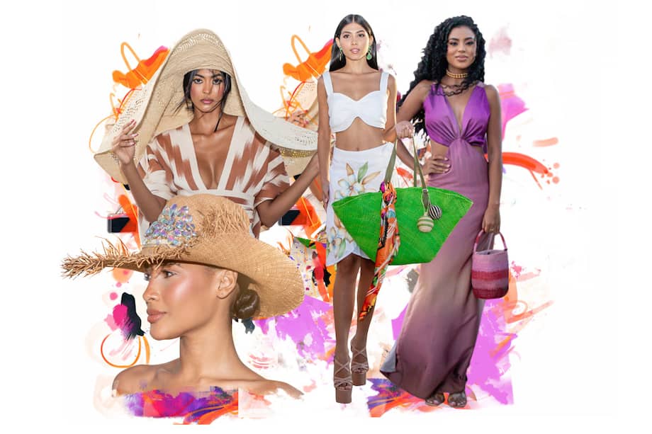 La feria Farex realizó un Fashion Sunset con una puesta en escena, en la que las modelos lucieron diseños de algunos de los artesanos y diseñadores participantes. / Fotos: Cortesía Farex y Maruja Parra