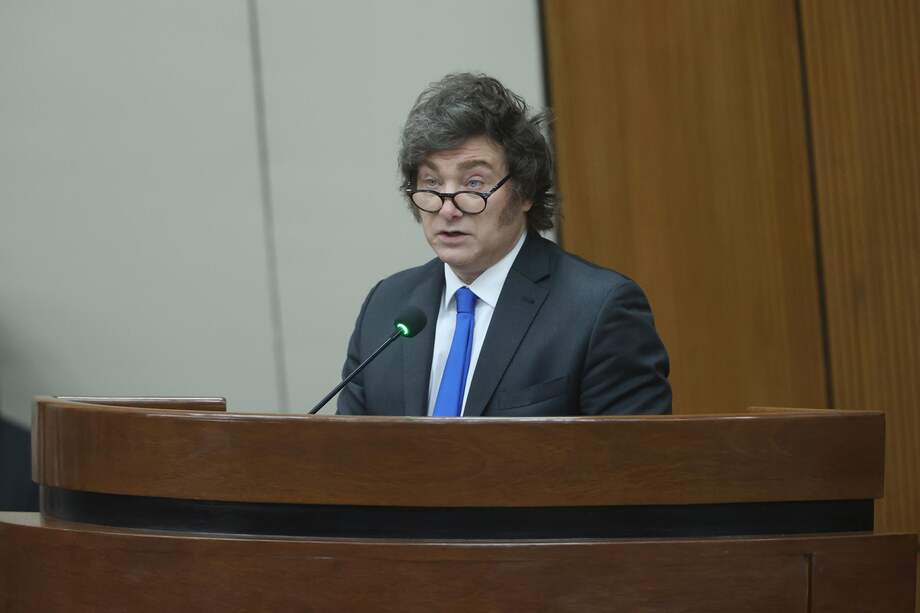 Javier Milei, presidente de Argentina.