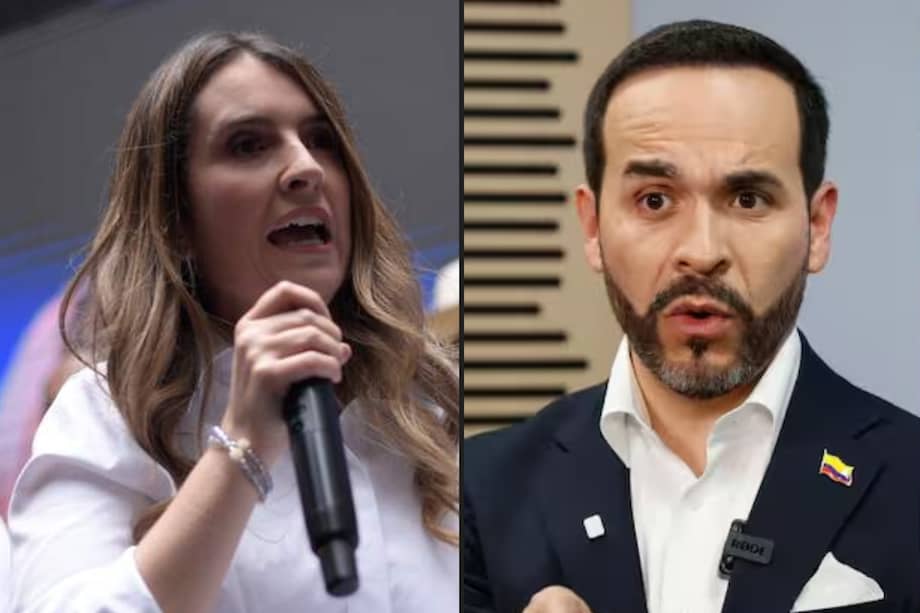 Paloma Valencia y Abelardo de la Espriella.