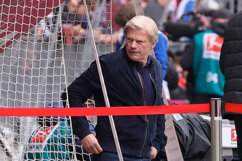 Oliver Kahn, histórico portero del fútbol alemán.