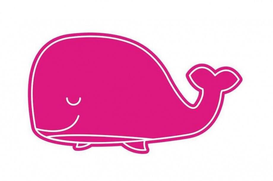 Ballena rosada