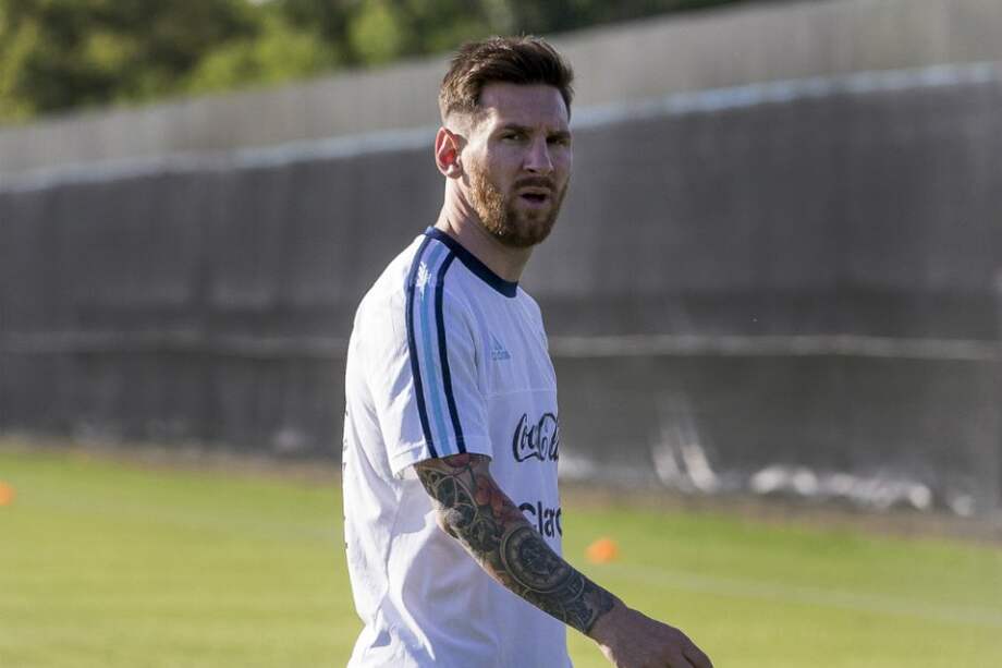 Lionel Messi, atacante de la selección Argentina. / AFP