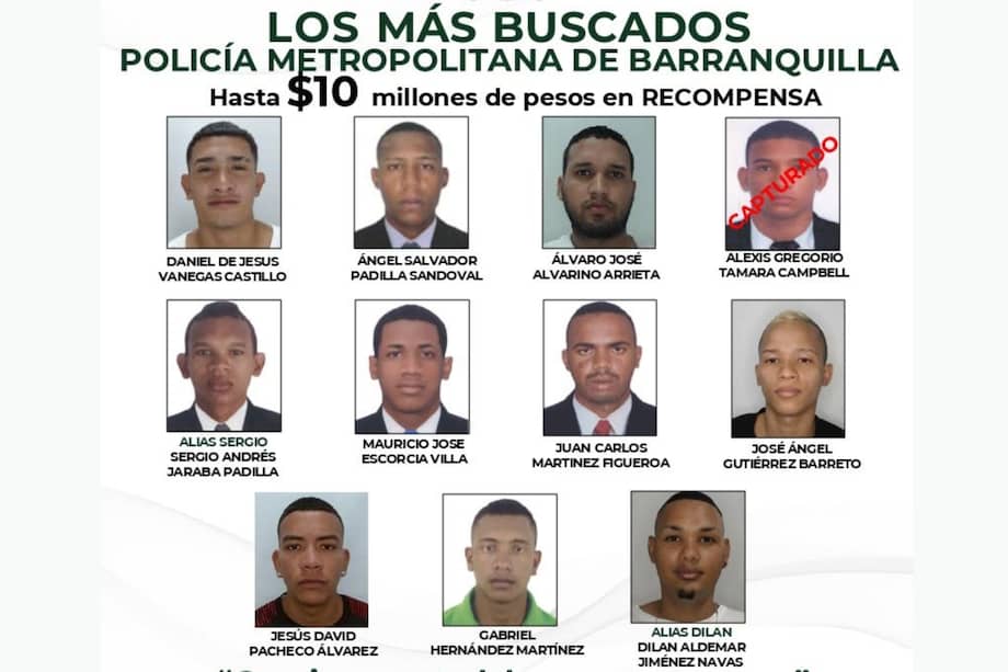 Las autoridades mantienen vigente una recompensa de hasta COP 10 millones de pesos para quienes aporten información.