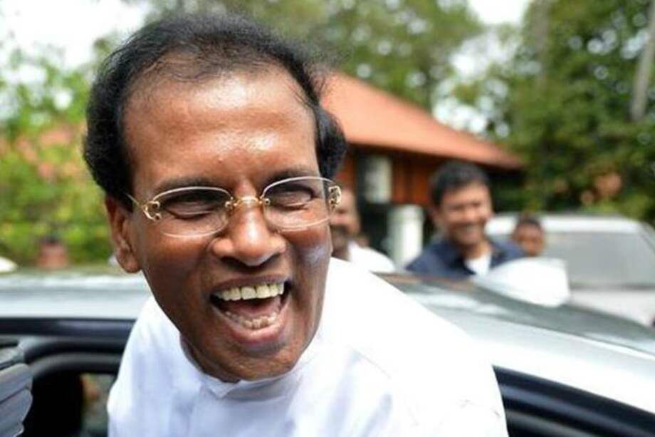 Maithripala Sirisena, presidente de Sri Lanka. / AFP