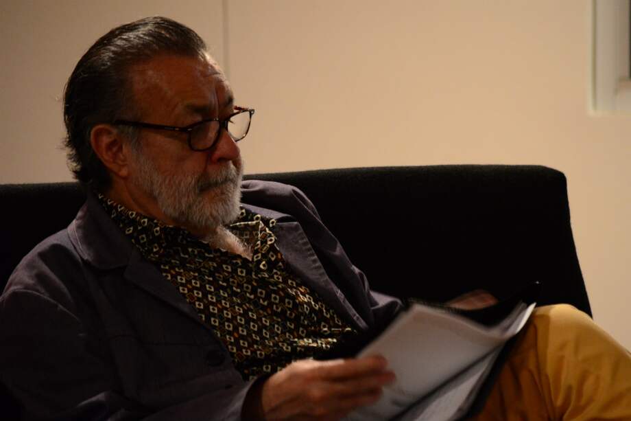 Jotamario Arbeláez, quien participa en un homenaje a los poetas nadaístas. / Juan Esteban Jaramillo Osorio - Festival de Poesía de Pereira