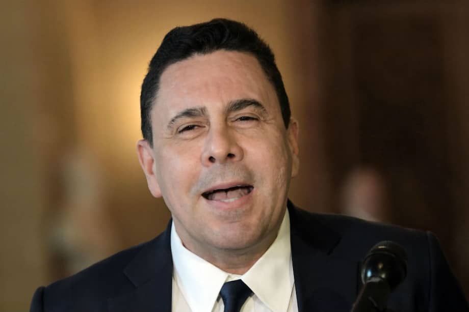 El viceministro de exteriores de Venezuela, Samuel Moncada. / EFE