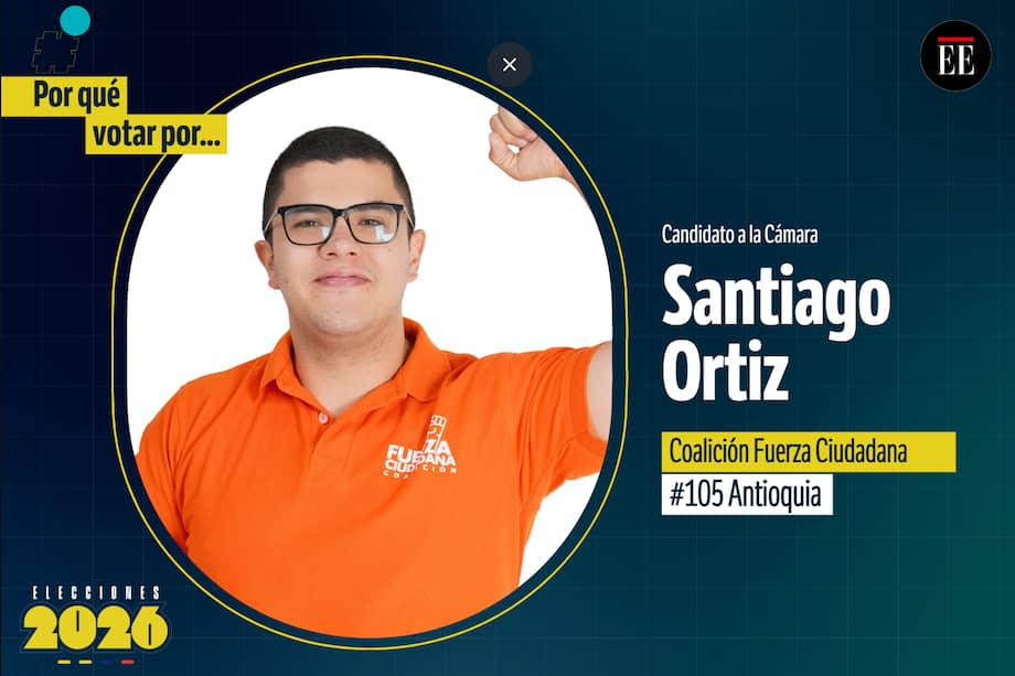 Candidato Santiago Ortiz Salazar.