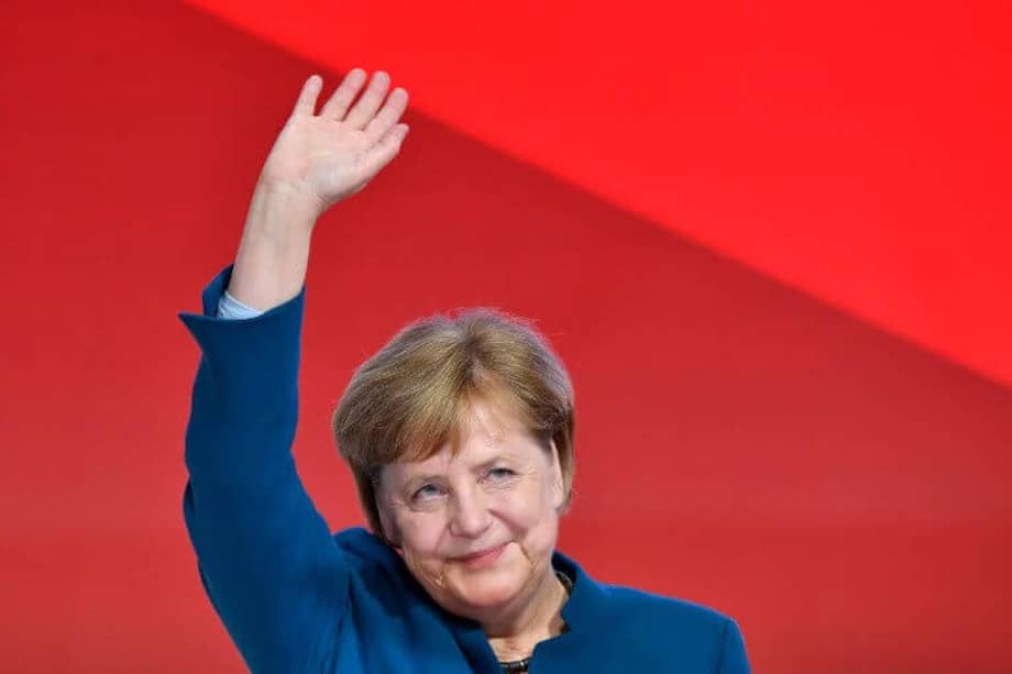 Angela Merkel, canciller alemana. / AFP