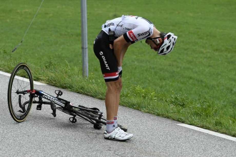 Dumoulin tiene una fractura en el radio, pero que está limpia, sin dislocación. Foto: AFP