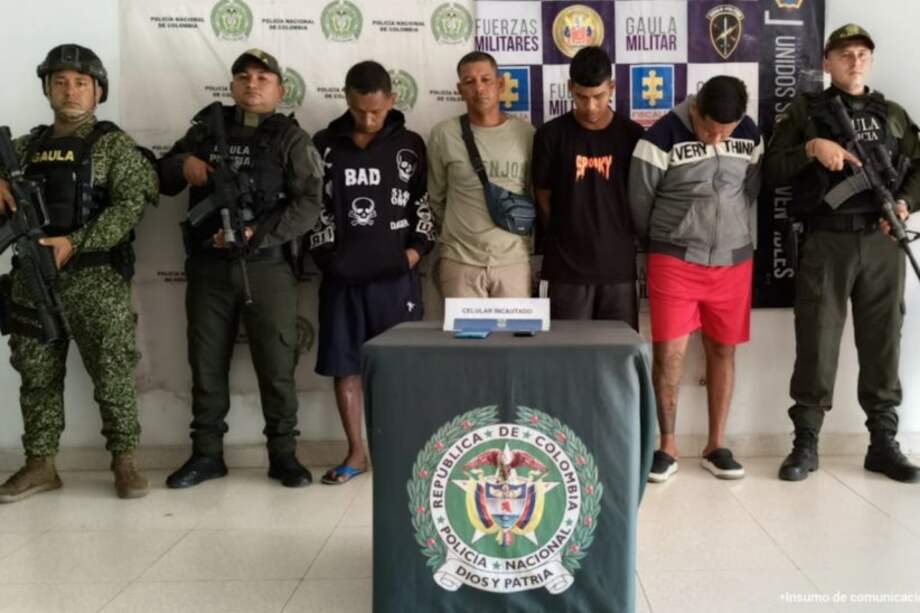 Fueron imputados con los delitos de concierto para delinquir y extorsión, ambas conductas agravadas.