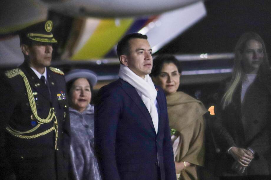 El presidente de Ecuador, Daniel Noboa, se prepara para inaugurar una nueva cárcel de máxima seguridad en la provincia costera de Santa Elena.