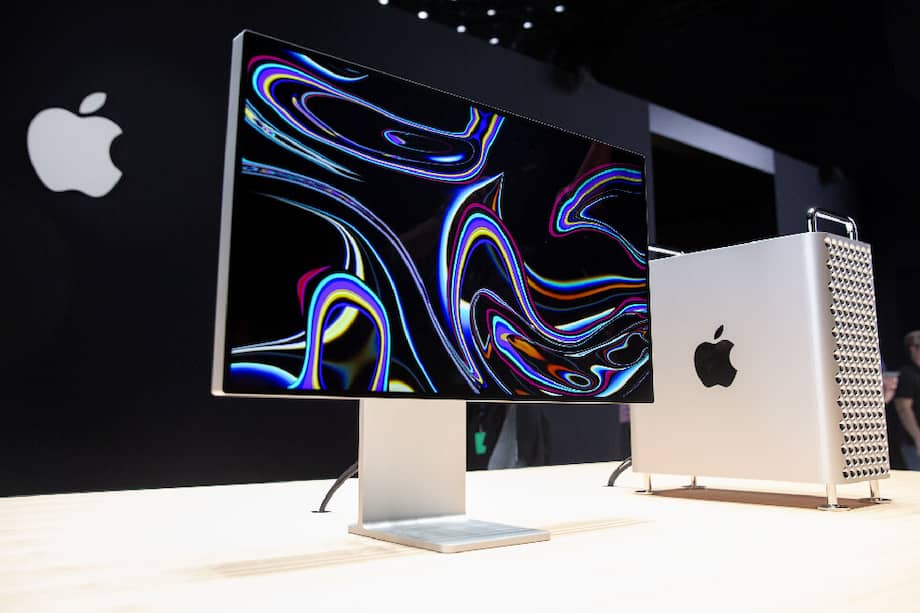 La Mac Pro, vendida a partir de US$6.000, se fabrica desde 2013 en una planta ubicada en Texas. / AFP