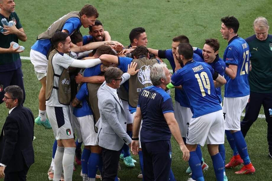 La selección de Italia logró puntaje perfecto con tres victorias de tres posibles.