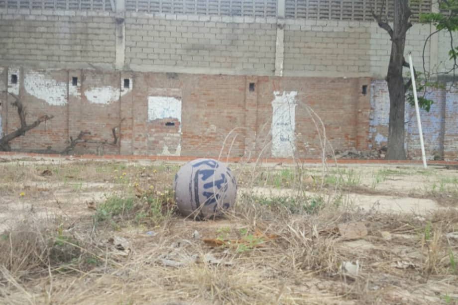El tiempo pasa y deja huellas imborrables en el estadio por el que alguna vez entró el fútbol a Colombia. / Delfina Chacón