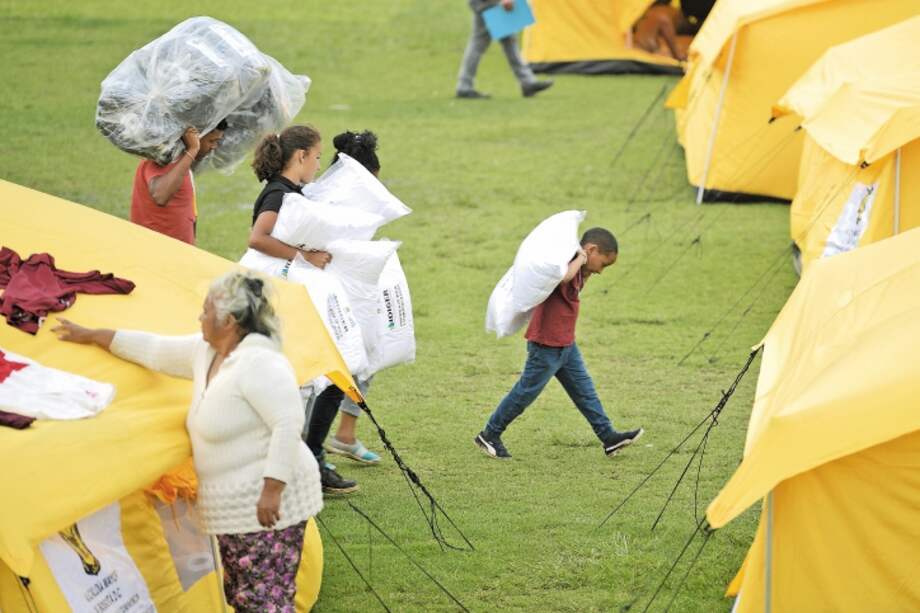 Ante las condiciones, el Distrito permitió cocinar dentro del albergue. / Gustavo Torrijos