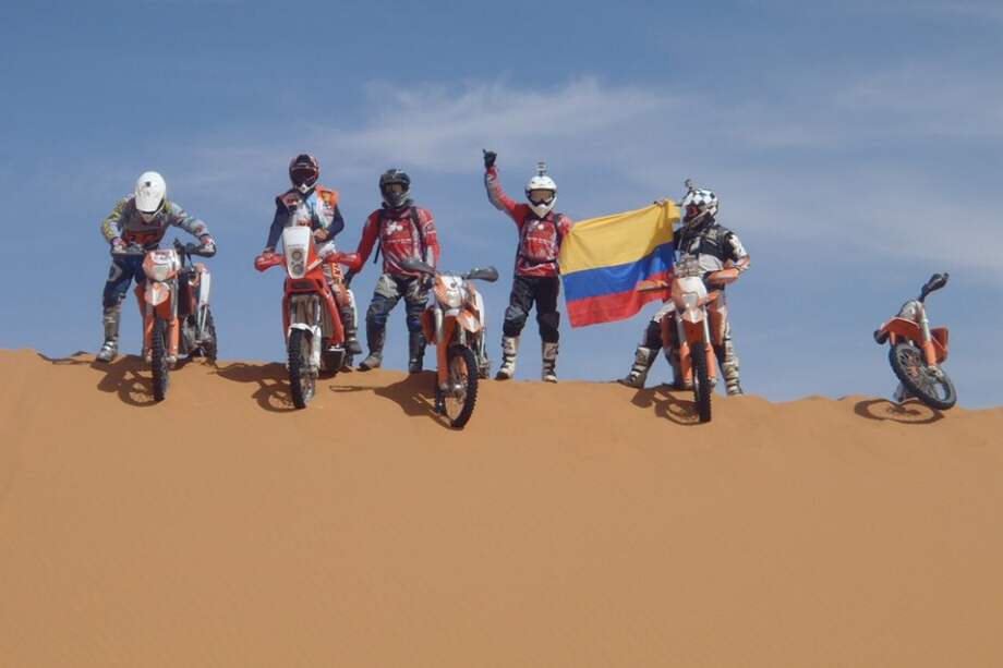 Juan Sebastián Toro recorrerá los caminos de Perú, Argentina y Chile seleccionados para el Rally Dakar 2013. / Cortesía