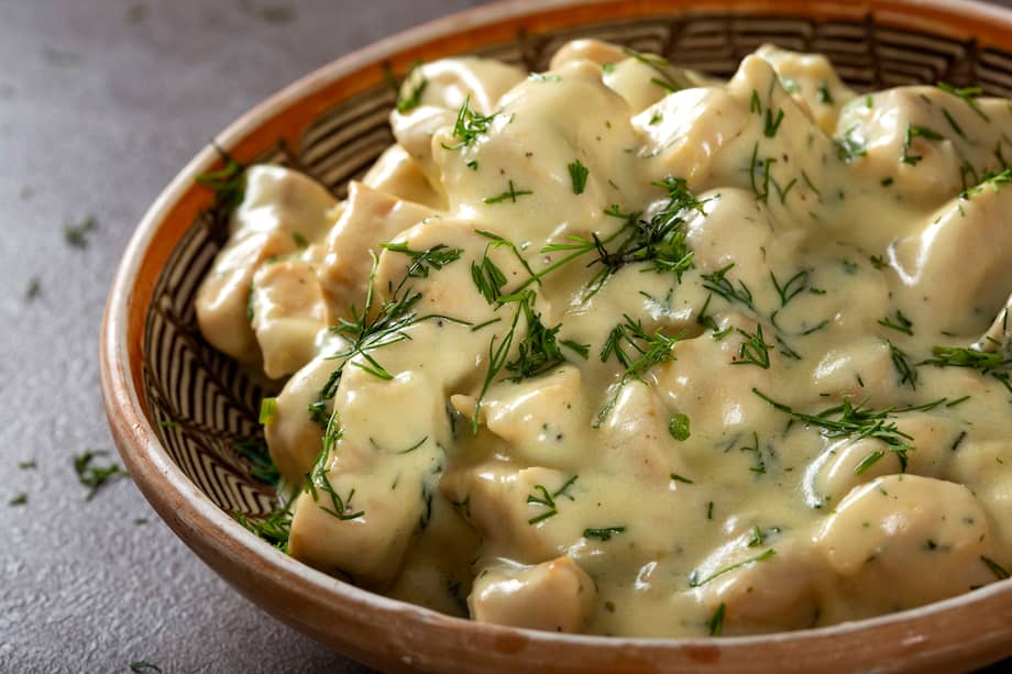 Una receta para acompañar con arroz de espinaca.