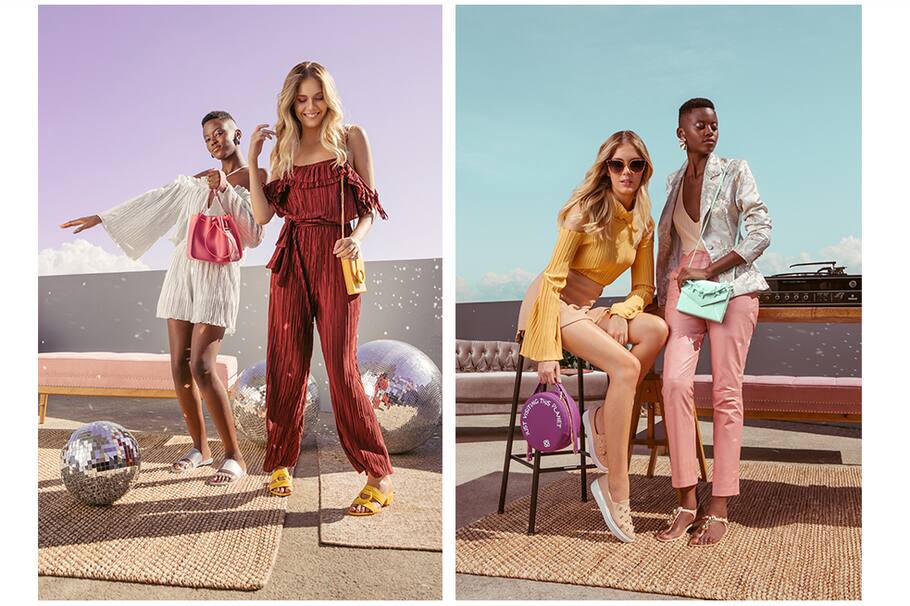 ¿Es posible llevar la cartera y los zapatos de diferente color?