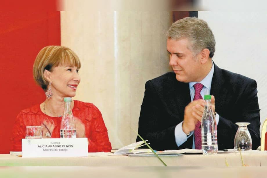 Duque designó a Arango en el Ministerio del Interior, desde donde tendrá el desafío de apoyar las reformas laboral y pensional. / Ministerio del Trabajo